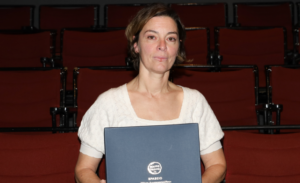 Μαρία Πρωτόπαππα: Έλαβε το πρώτο βραβείο «Μάγια Λυμπεροπούλου»