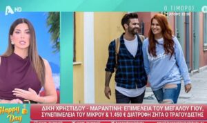 Τσιμτσιλή για Μαραντίνη: «Η Σίσσυ αιφνιδιάστηκε με αυτό το εξώδικο»