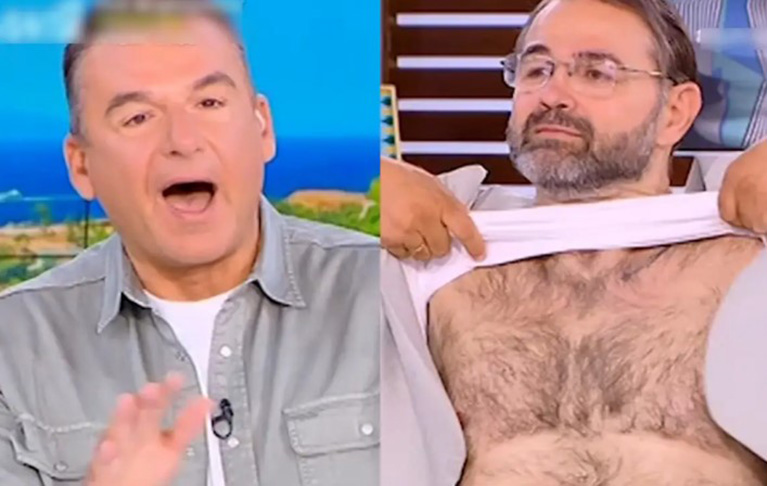 Γιώργος Λιάγκας σε Μπαλάσκα: «Δεν ήταν ωραίο που σήκωσες τη μπλoύζα»