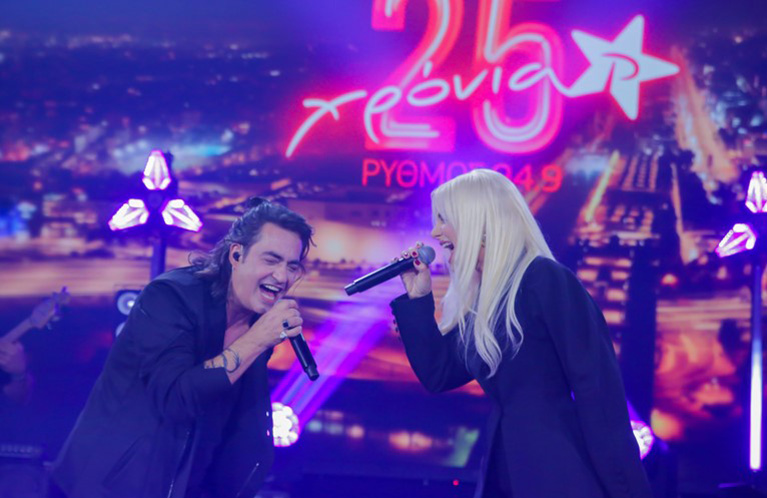 Josephine και Διονύσης Σχοινάς στο 24ο «Πέφτει η νύχτα…με Ρυθμό»