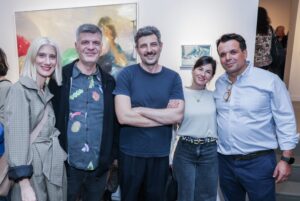 Εγκαίνια της ατομικής έκθεσης του Τζουλιάνο Καγκλή με τίτλο Deception