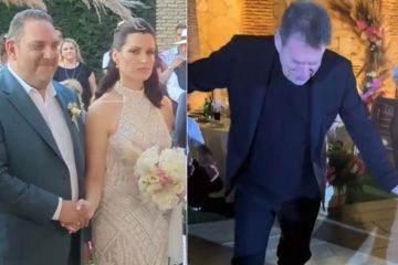 Άγγελος Διονυσίου: Το ζεϊμπέκικο στον γάμο του αδελφού του, Στέλιου