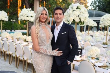 Μάκης Δανάλης & Έλενα Μπαντελά: Ένας εντυπωσιακός γάμος με κομψότητα