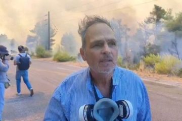Σταμάτης Γαρδέλης: Στο μέτωπο της φωτιάς – «Έχω σπίτι εδώ κάτω»