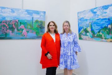 Εγκαίνια της έκθεσης της Κορίνας Κνιθάκη με τίτλο «Θαλασσινά τοπία»