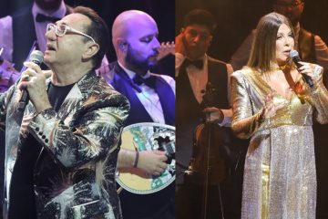 Λευτέρης Πανταζής - Άντζελα Δημητρίου: Λαμπερή πρεμιέρα στην Αθηναία