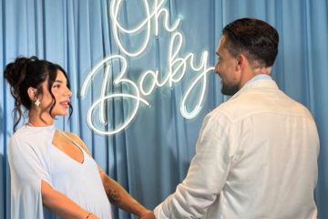 Ρουμελιώτη – Κατσούλης: Το baby shower πριν τον ερχομό του γιου τους