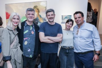 Εγκαίνια της ατομικής έκθεσης του Τζουλιάνο Καγκλή με τίτλο Deception