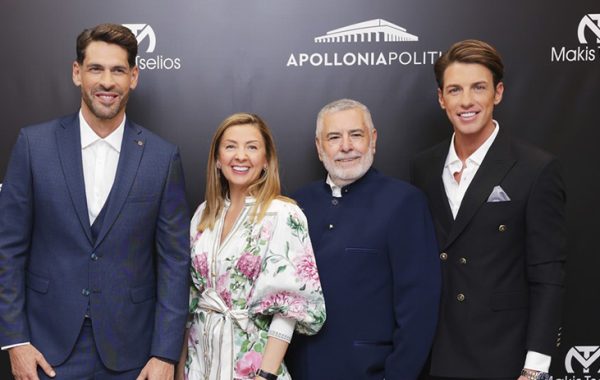 O εορτασμός του νέου corner ανδρικής ένδυσης Makis Tselios