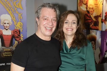 Τσορτέκης – Μαυρίδου: Το ζευγάρι στην επίσημη πρεμιέρα του «Ταρτούφου»